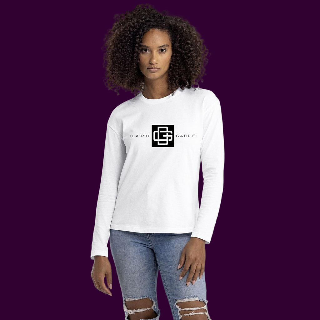 Dark Gable™ Ladies "Signature" Relaxed Long Sleeve Tee