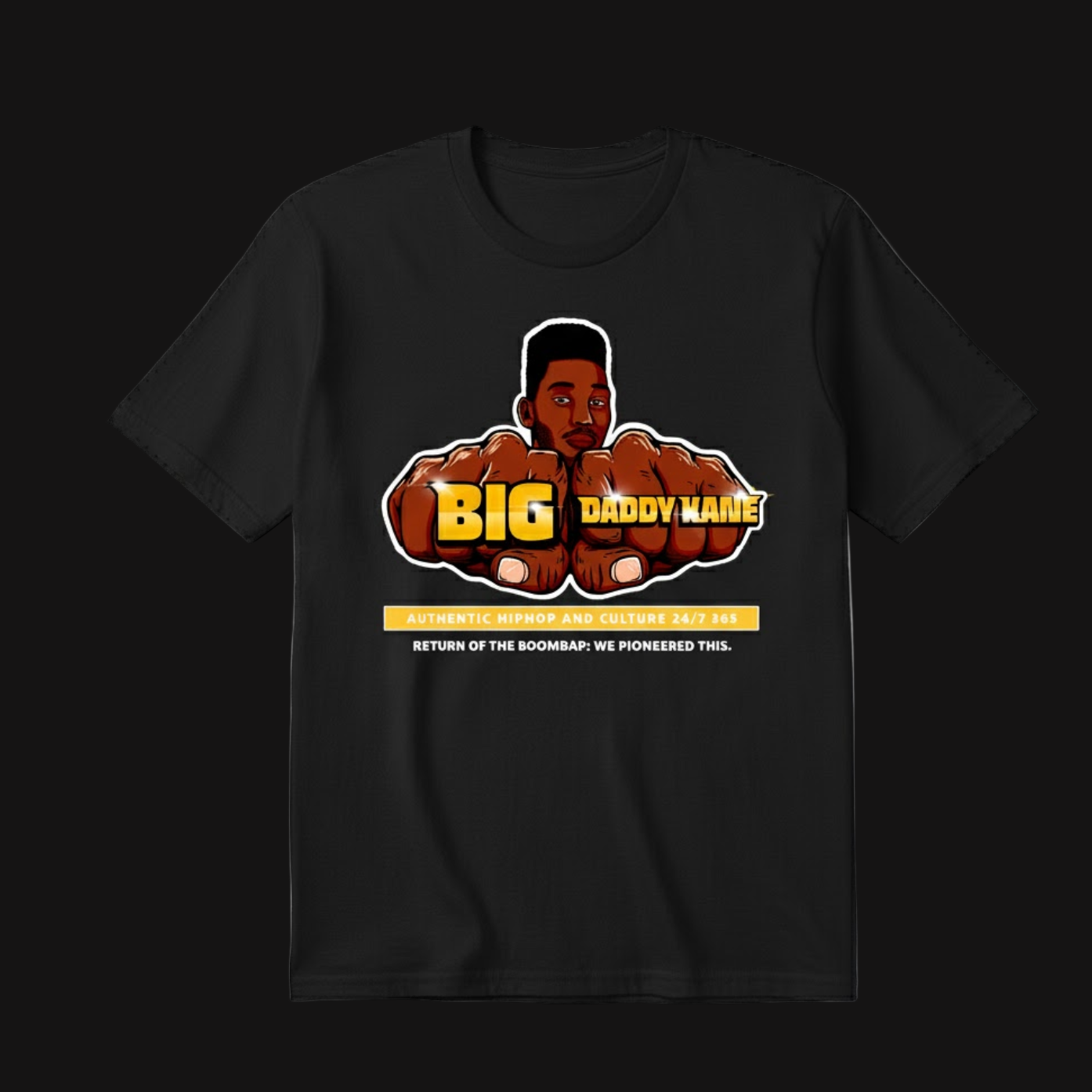 BOOMBAP KNUCKLES: KANE Series – “BIG DADDY KANE” Tee
