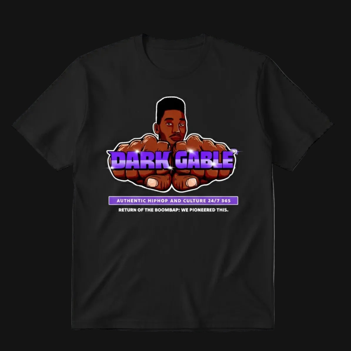 BOOMBAP KNUCKLES: KANE Series – “DARK GABLE™” Tee