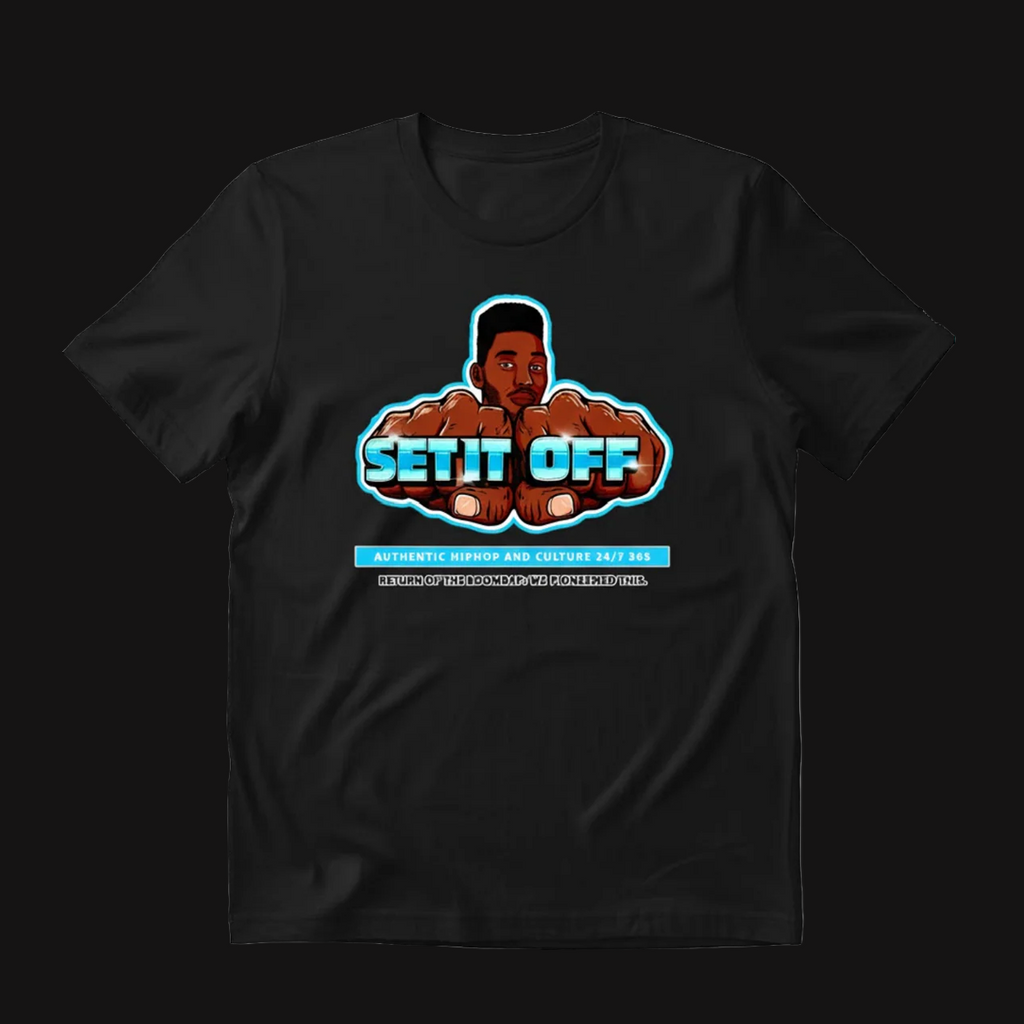 BOOMBAP KNUCKLES: KANE Series – “SET IT OFF” Tee
