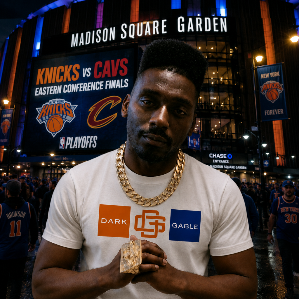 Dark Gable™ "KNICKS" Colorway-Eastern Conference Finals Edition Tee