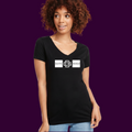 Dark Gable™ Ladies “Signature” V-Neck Tee
