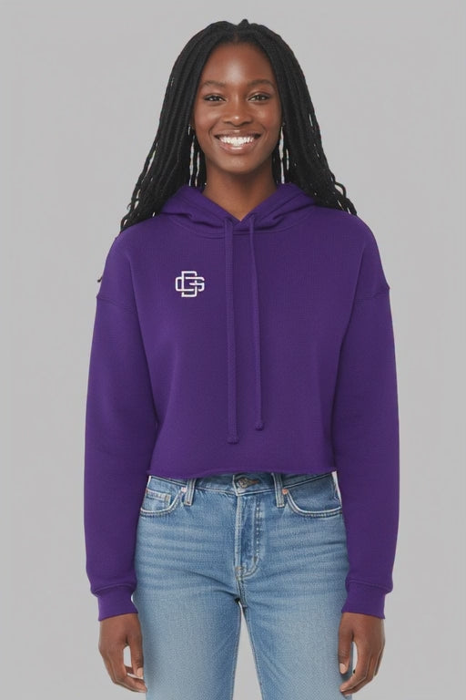 Dark Gable™  Ladies “Signature” Cropped Fleece Hoodie