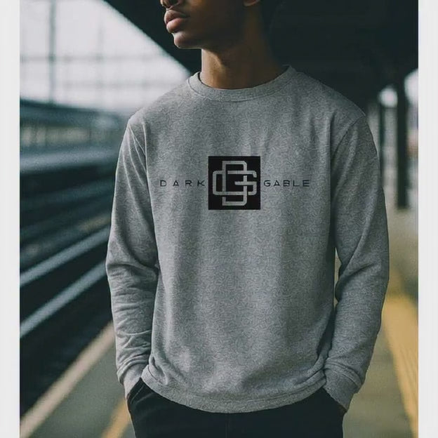 Dark Gable™ “Signature” Heavyweight Long Sleeve Tee