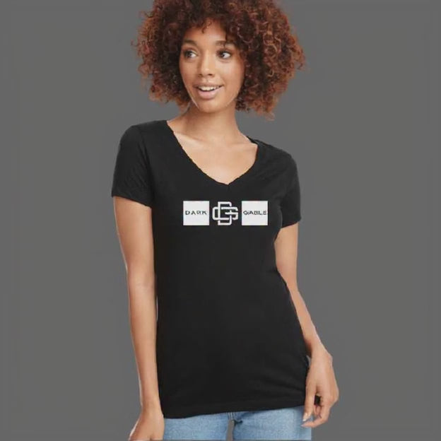 Dark Gable™ Ladies “Signature” V-Neck Tee