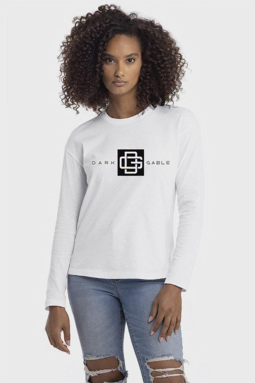 Dark Gable™ Ladies "Signature" Relaxed Long Sleeve Tee