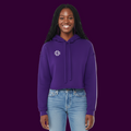 Dark Gable™  Ladies “Signature” Cropped Fleece Hoodie