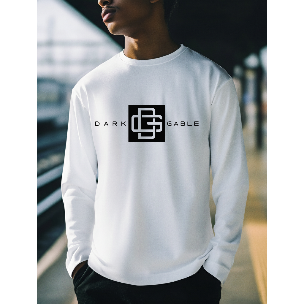 Dark Gable™ “Signature” Heavyweight Long Sleeve Tee